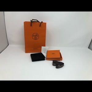 Hermes gift box and shopping bag